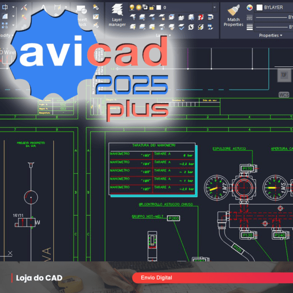 AviCAD Profissional 2025