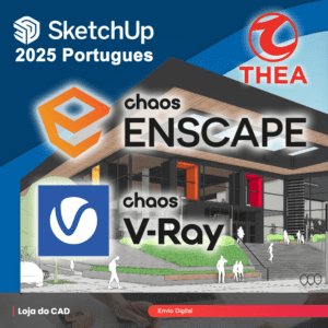 SketchUp 2025 + Enscape + V- Ray