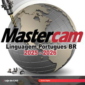 Idioma Portugues BR Mastercam 2025 - 2026